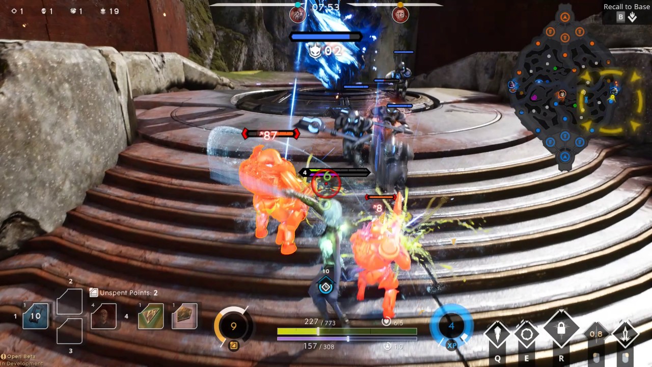 Paragon aurora how to play/beginner build gameplay  #carry