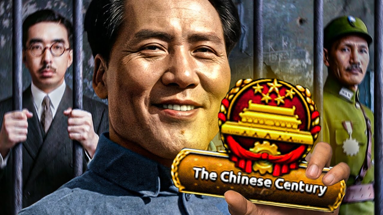 I made Mao fight alone in HOI4 and saved WW2
