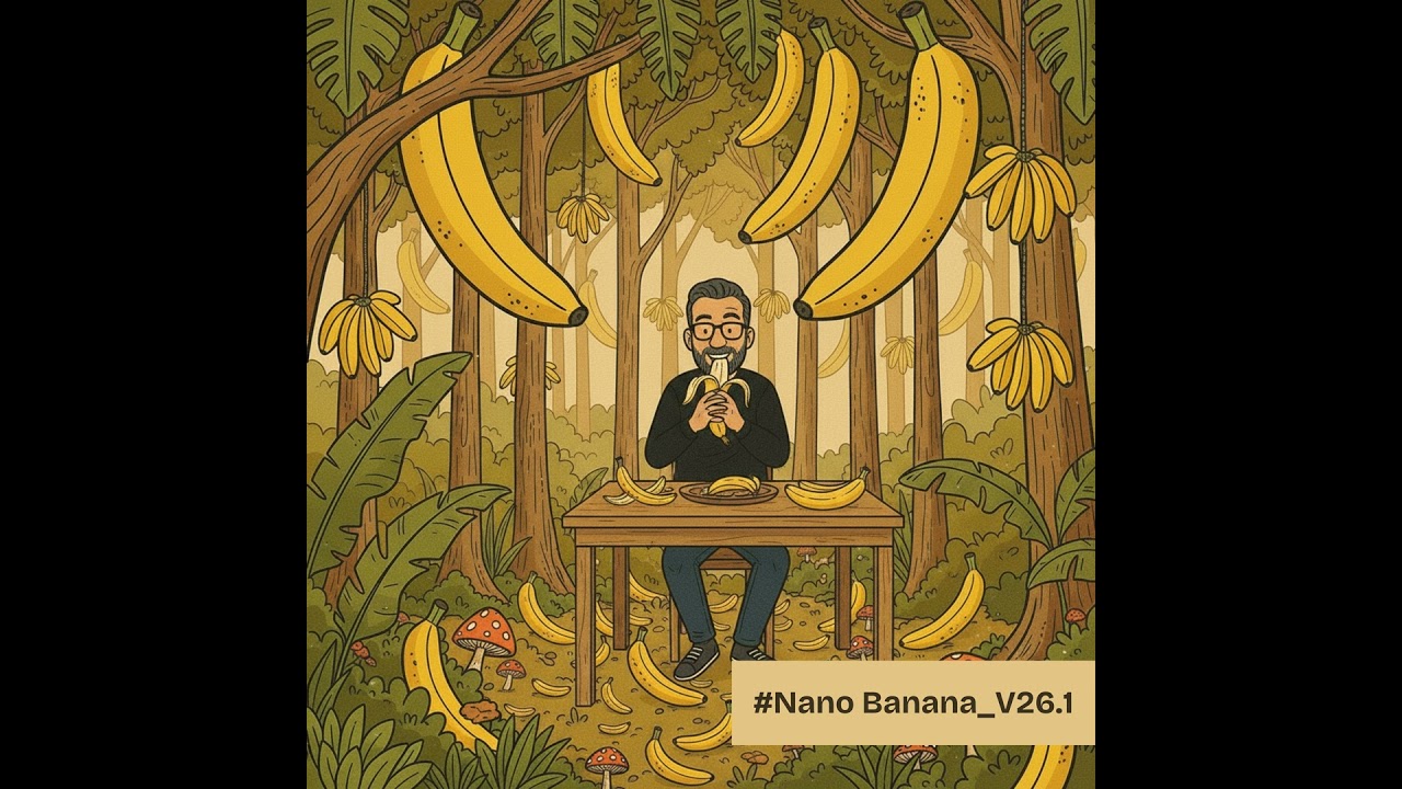 Nano Banana: Googles neue Bild-KI in der Kantine