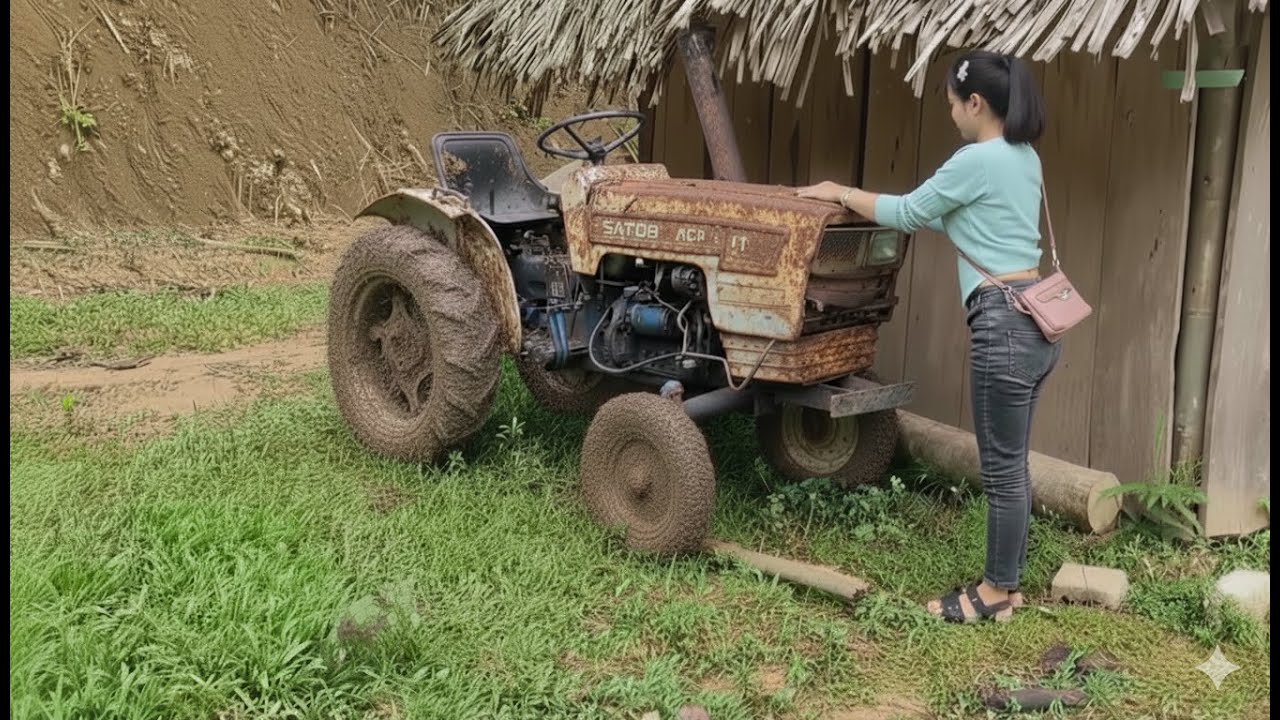 Rusty Abandoned Tractor Restored After 30 Years | Satisfying Restoration