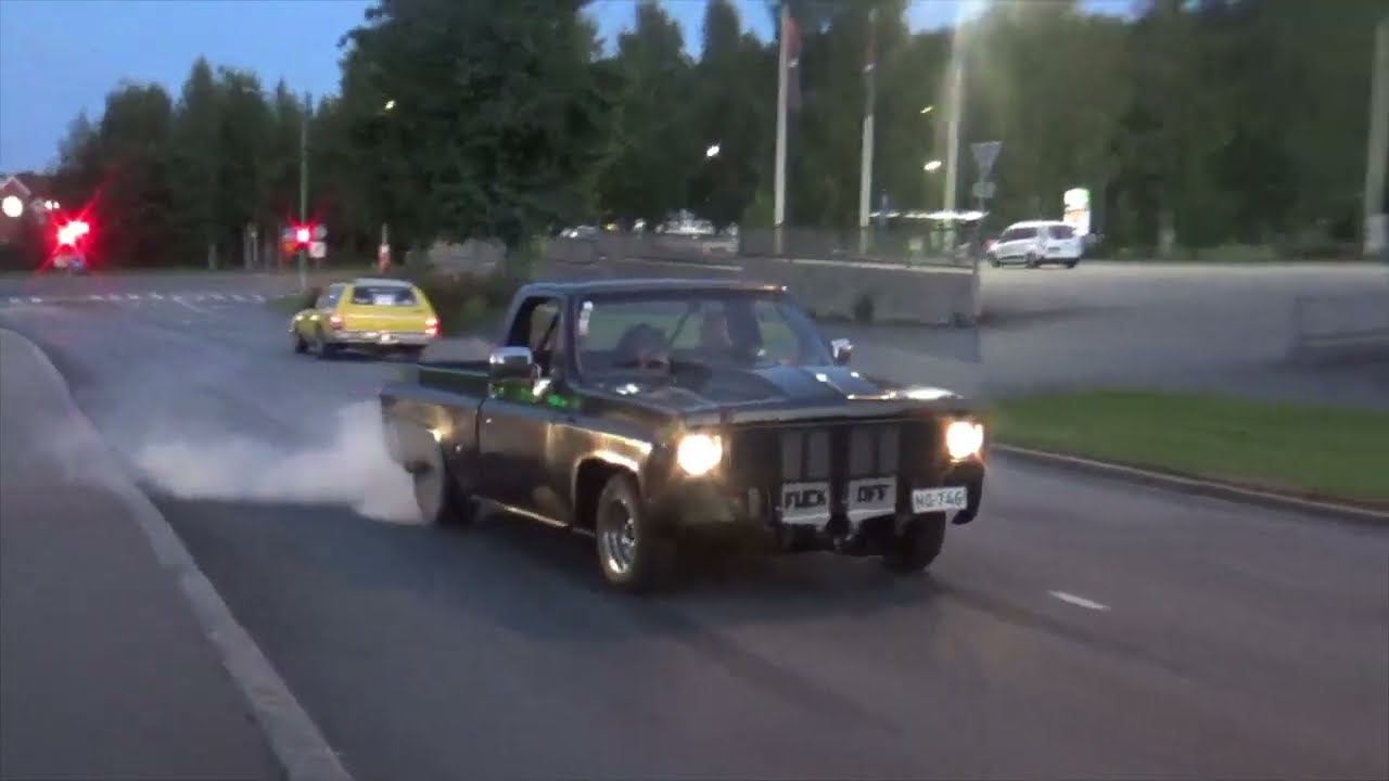 Tampere Cruising Burnouts August 2023