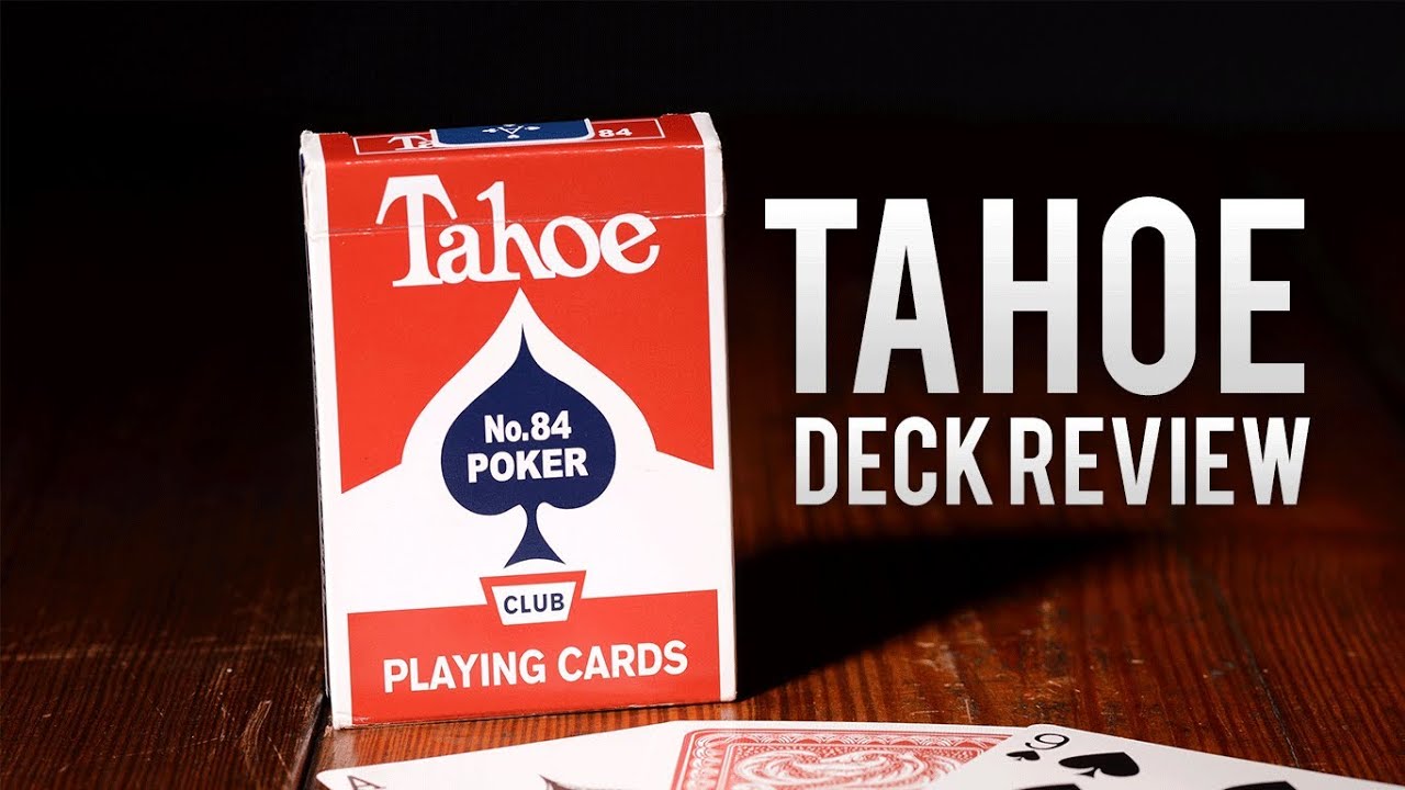 Deck Review - Tahoe Red Edition Playing Cards