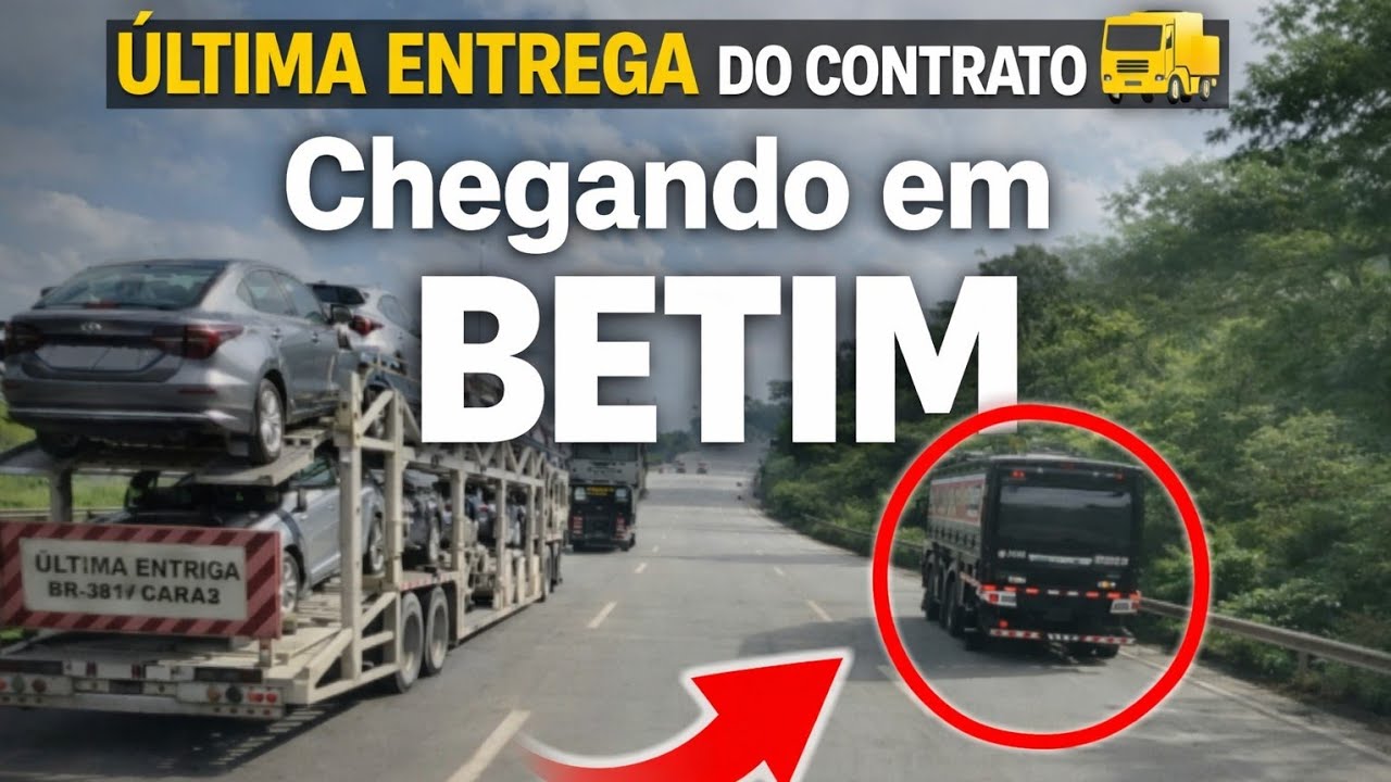 EP99/26 CHEGANDO EM BETIM DESTINO FINAL DO CONTRATO #BR381/262