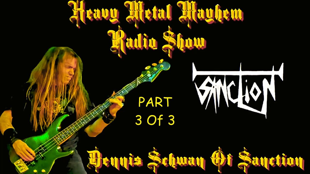 SANCTION Documentary Interview Heavy Metal Mayhem Radio Show Mike Catricola True Cult Classics NY US