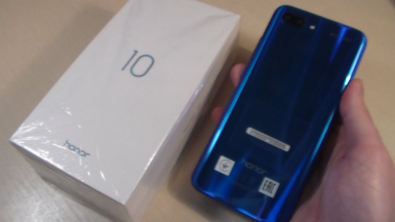 Обзор Honor 10 (COL-L29) 4/128GB