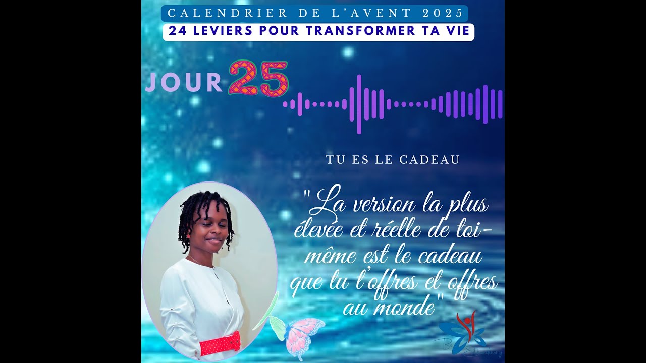 Calendrier de l'Avent 2025_Joyeux Noël à Toi : Tu es le cadeau