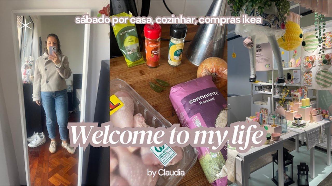 VLOG | Sábado Por Casa, Compras Ikea, Cozinhar