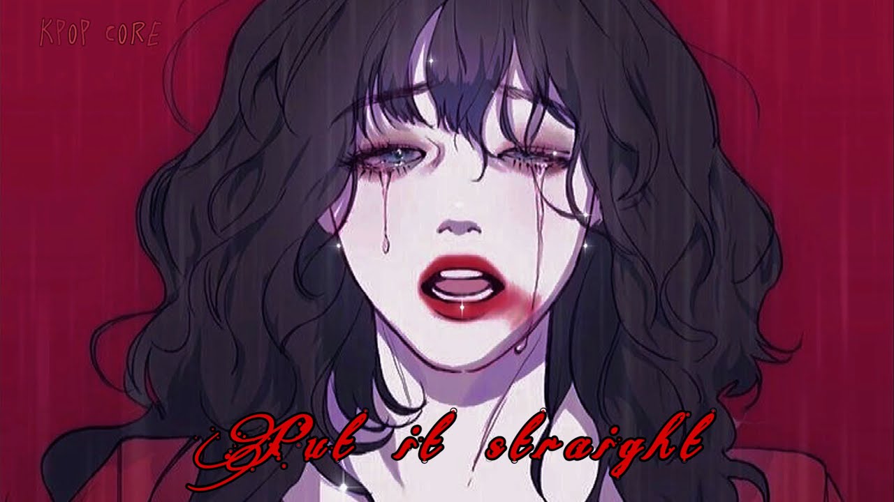Put it straight (G)i-dle nightmare Ver - Nightcore + Lyrics