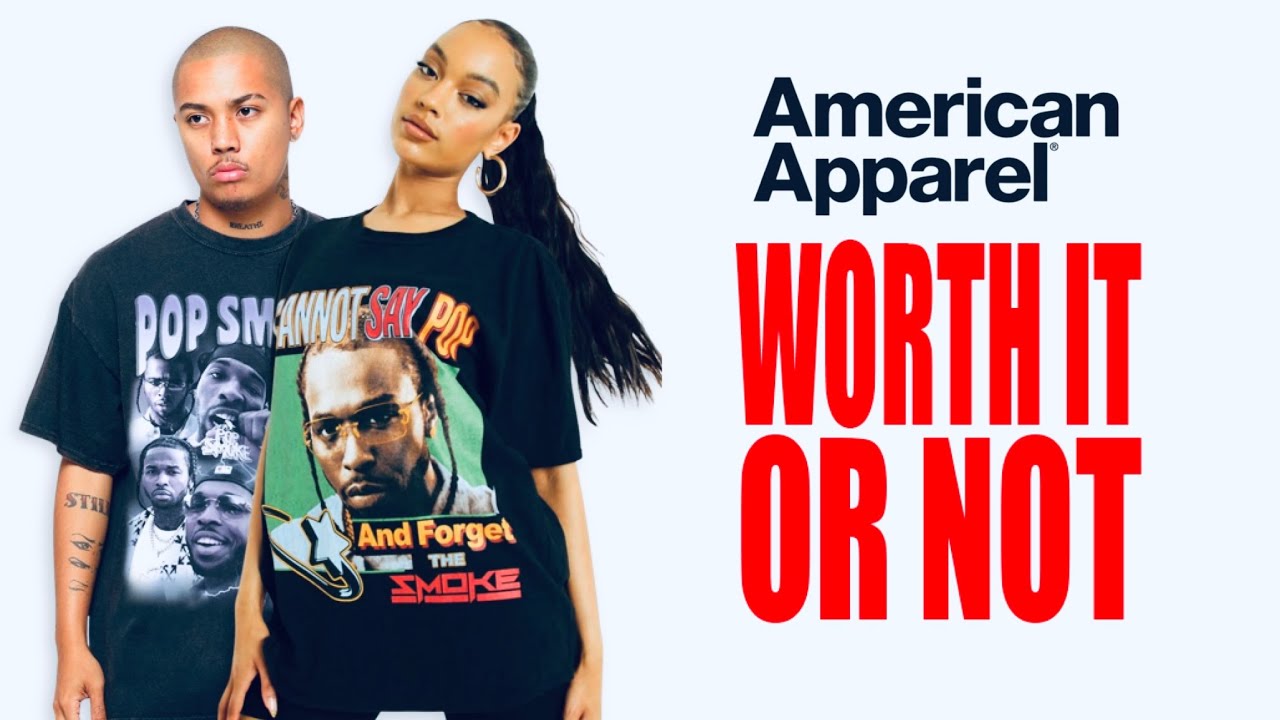 American Apparel review Best blank t shirt for streetwear