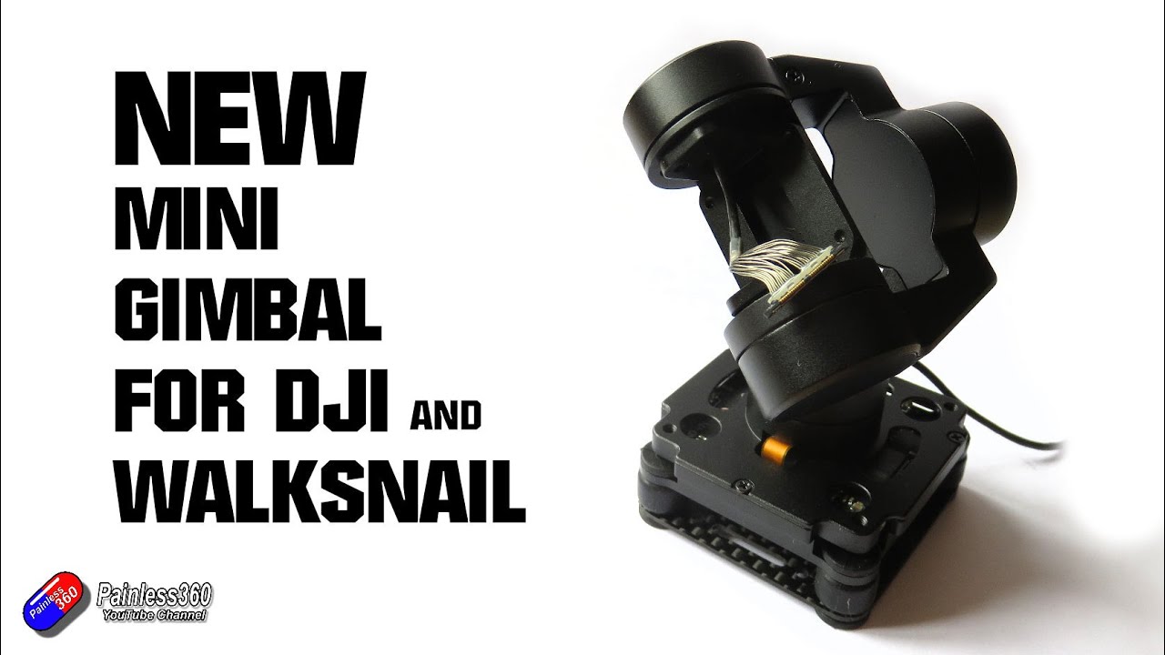 NEW Compact Pan and Tilt 3-Axis G-port Gimbal-for DJI O3/Walksnail Cameras