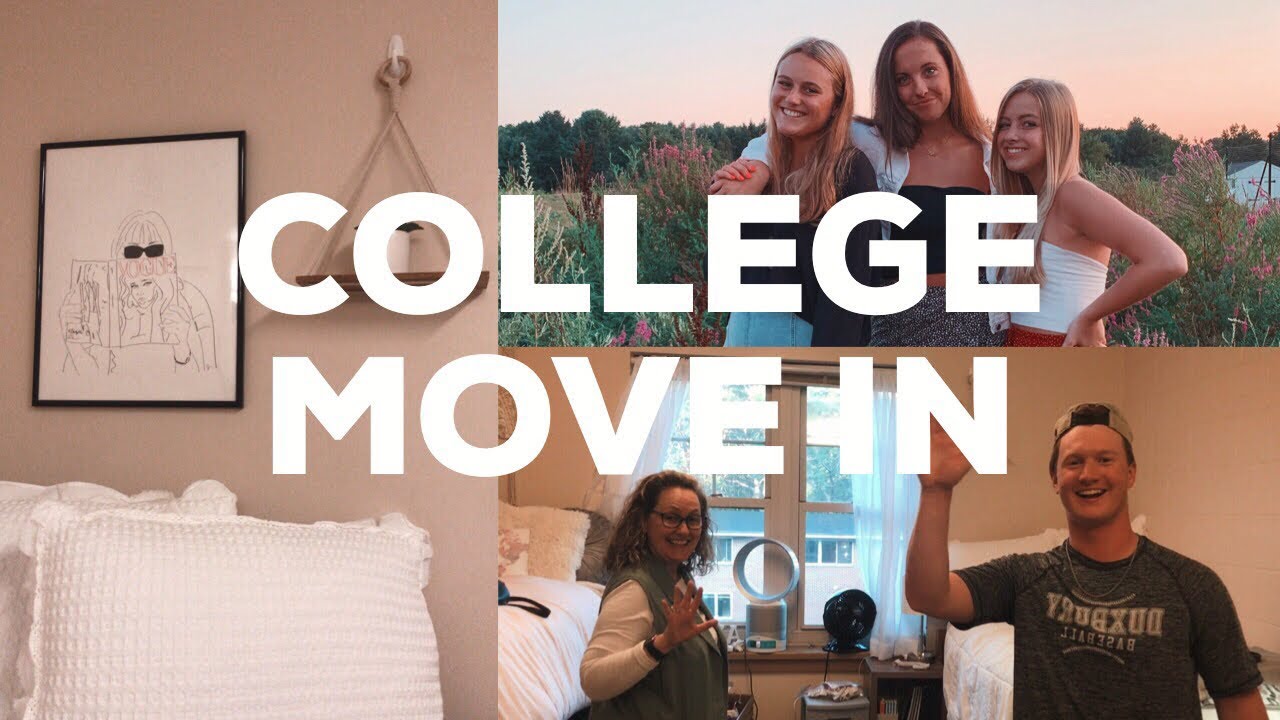 COLLEGE MOVE IN DAY: University of New Hampshire