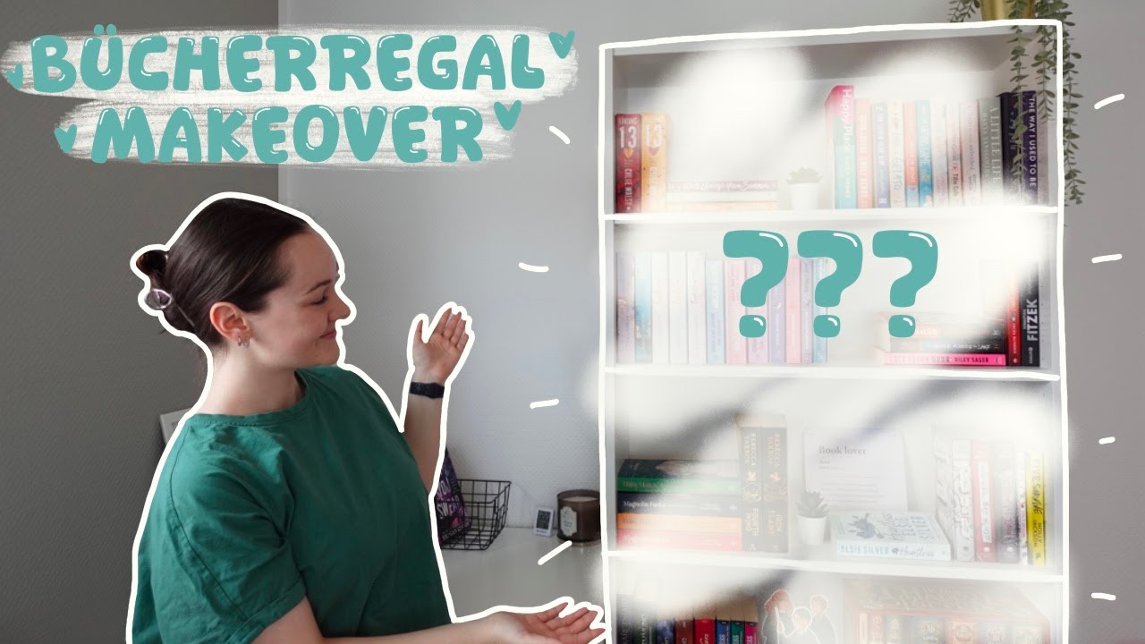 Ich sortiere mein Bücherregal *chaotic edition* 📚🗄📽