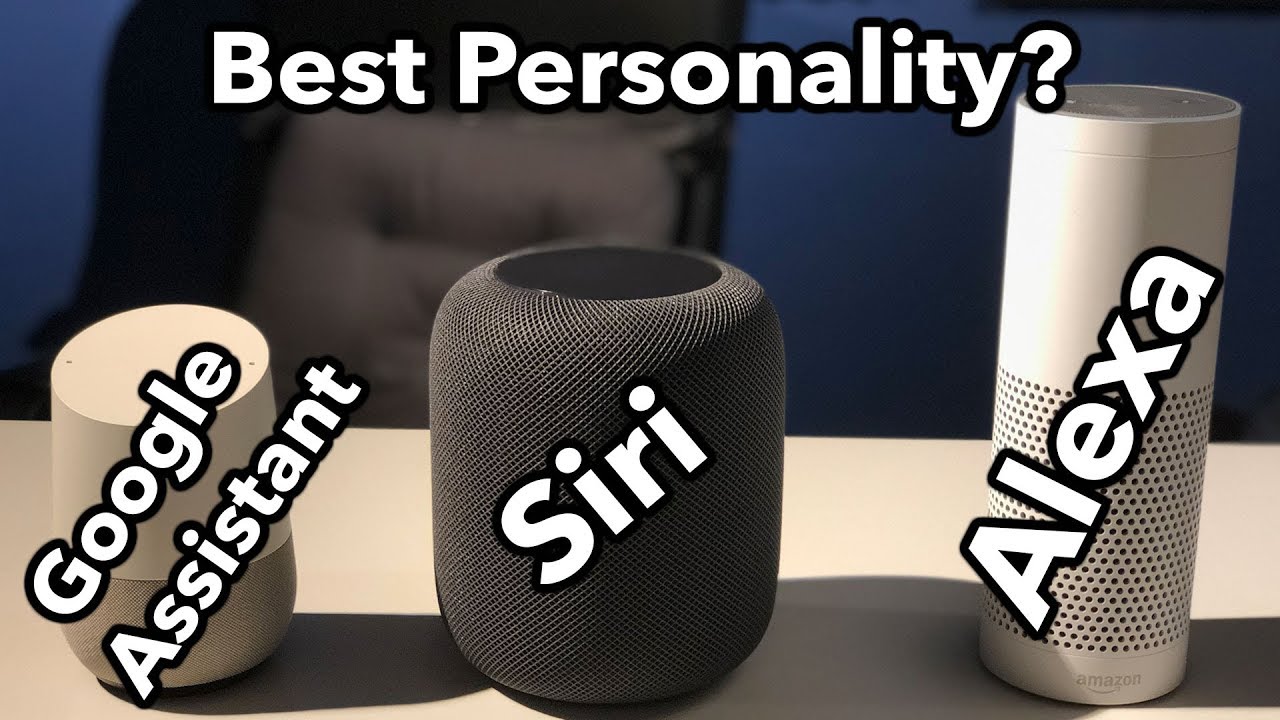 Siri vs Google Assistant vs Alexa