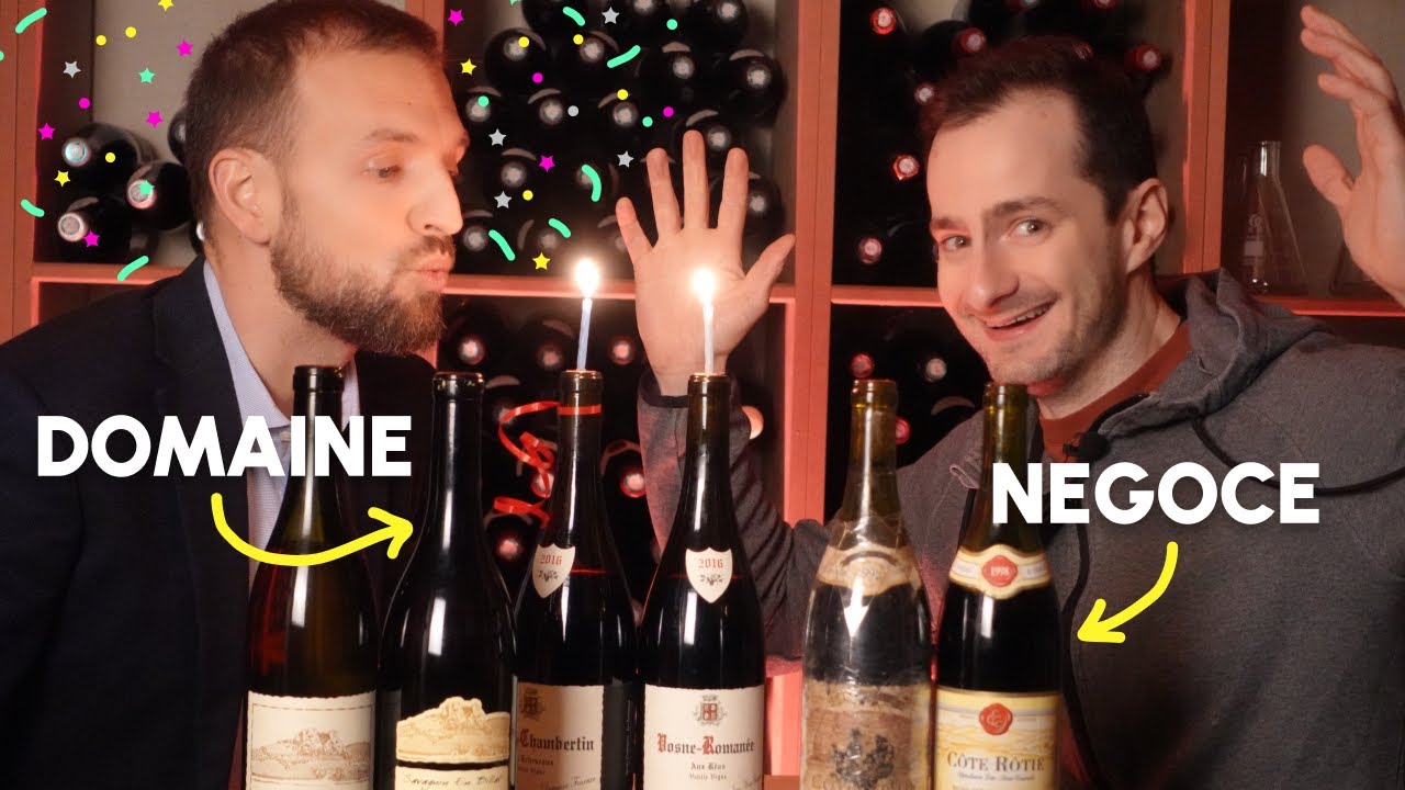 🎉 Anniversaire de Victor 🎂 ! Ganevat, Guigal, Fourrier : Domaine ⚔️ Négoce
