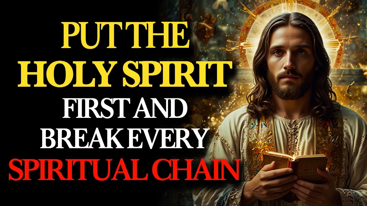 PUT THE HOLY SPIRIT FIRST — AND BREAK EVERY SPIRITUAL CHAIN HOLDING YOU BACK