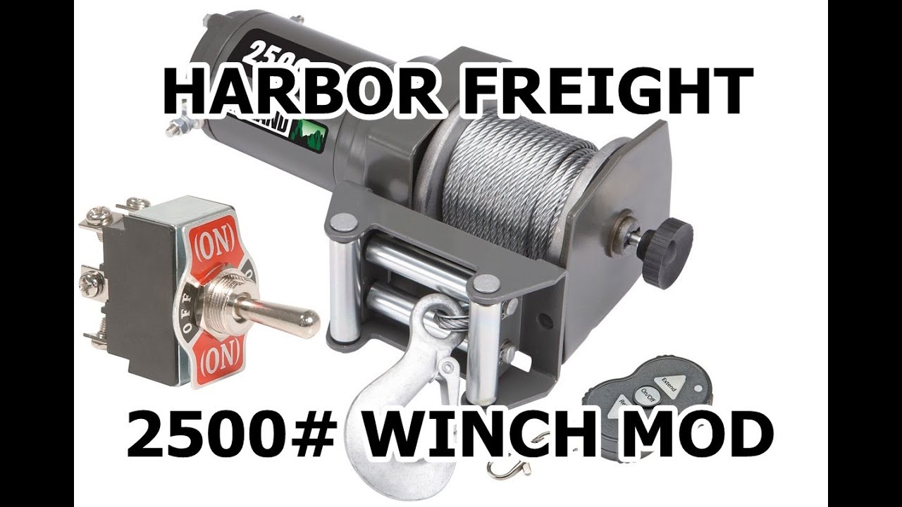 How To :: Badlands 2500# Wireless Winch MOUNTED SWITCH MOD
