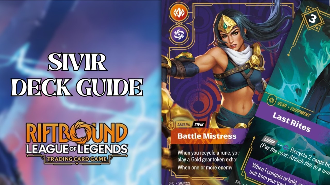 ULTIMATE Sivir Battle Mistress Deck Guide – Full Build & Strategy | Spiritforged Meta | Team FlexQue