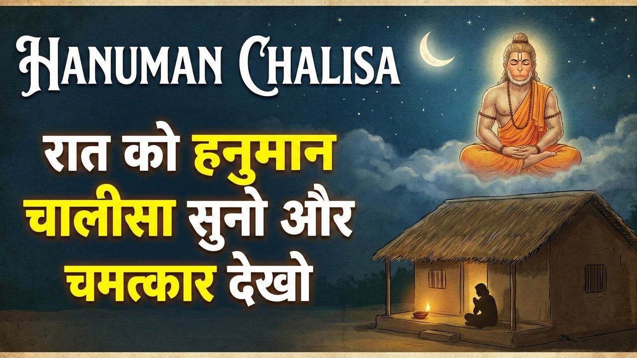 Hanuman Chalisa 108 Baar Subah Suno | Powerful Path for Peaceful Mind & Sharp Brain #hanumanbhajans