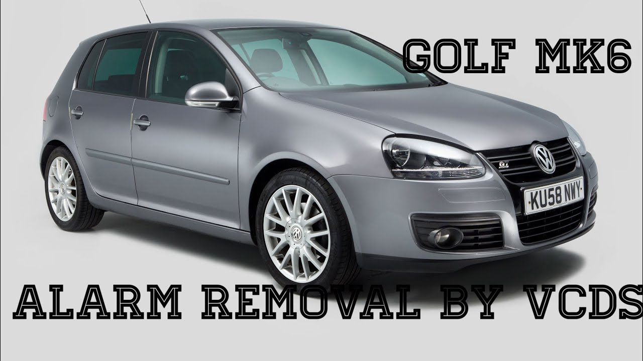 Сигнализация VW Golf удалена с помощью VCD