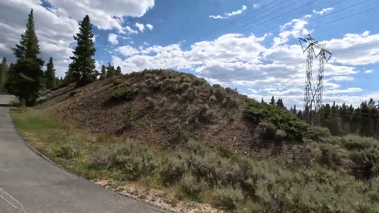 Cycling the Mineral Belt Trail around Leadville, Colorado. Part 1