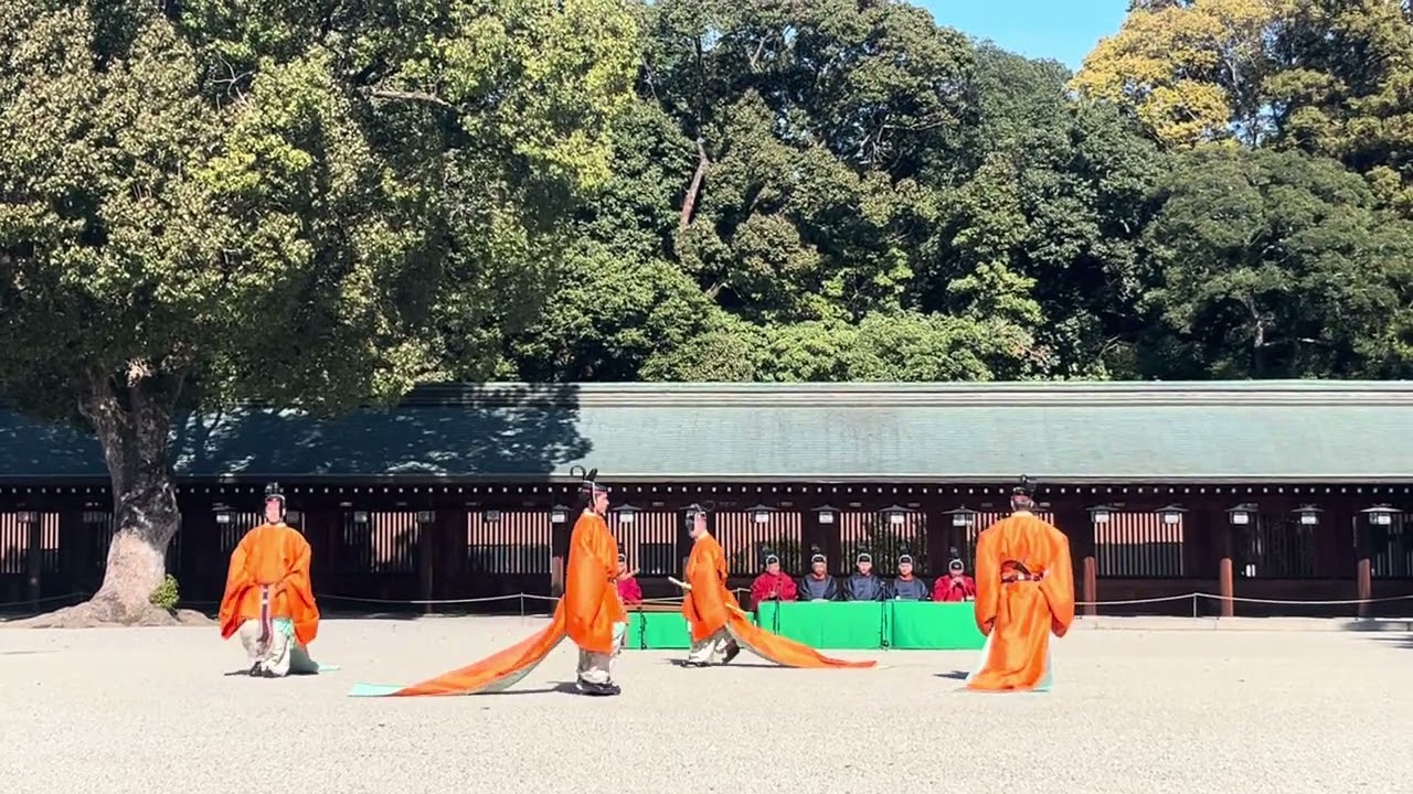 橿原神宮 新嘗祭　久米舞　2025年11月23日