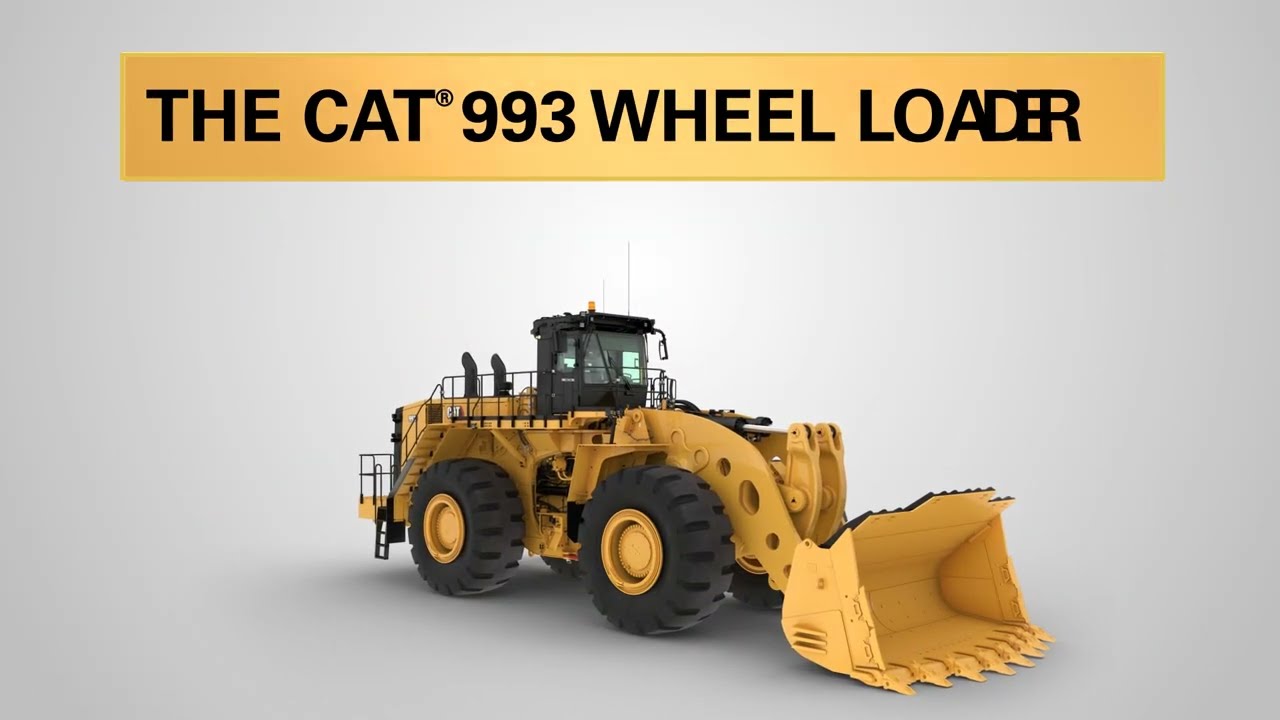 Experience the Cat&reg; 993 Wheel Loader