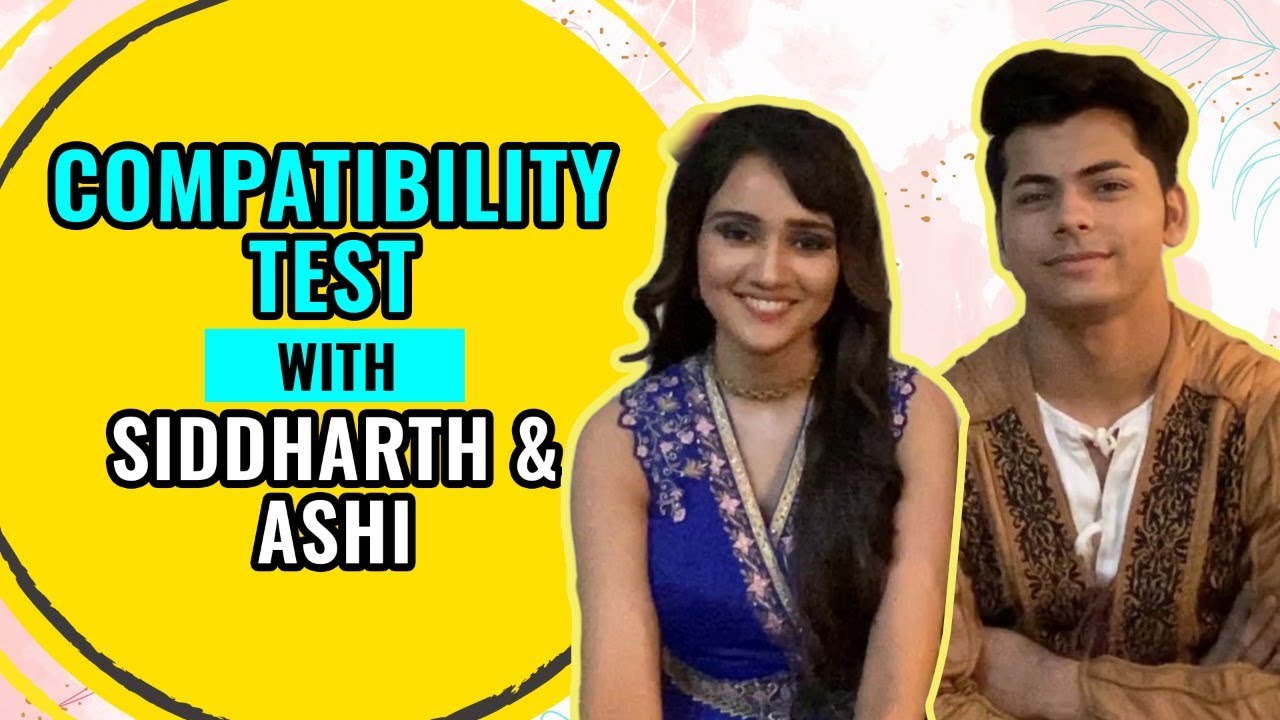 Compatibility test with Siddharth Nigam and Ashi Singh | Aladdin Naam Toh Suna Hoga
