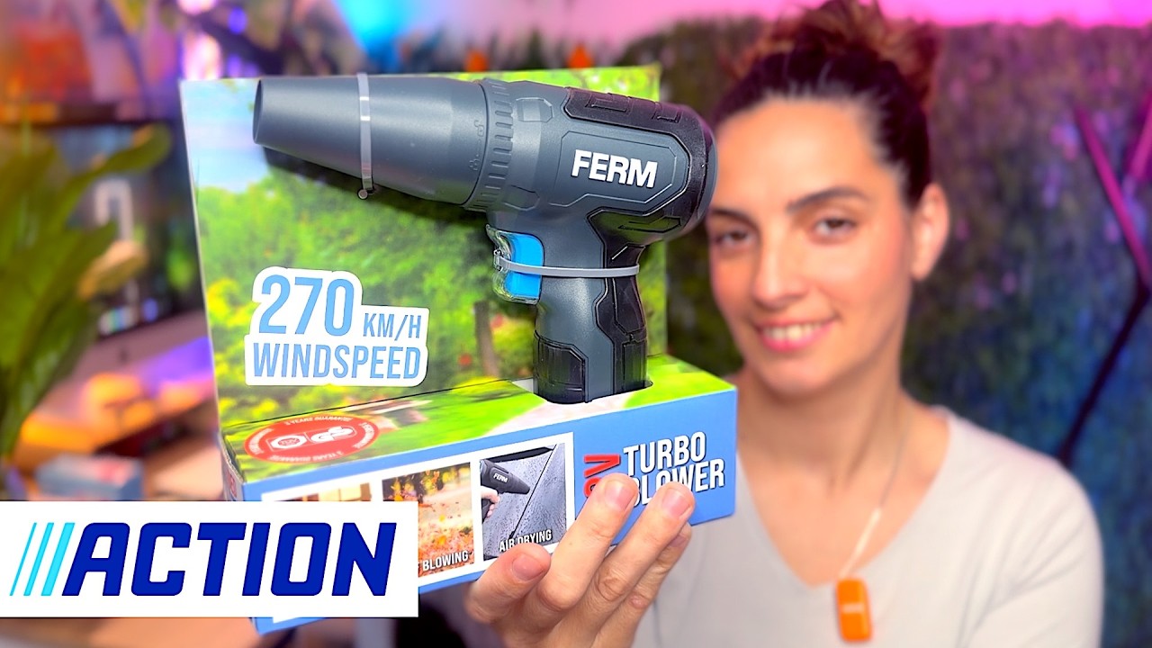 Souffleur turbo FERM des magasins ACTION