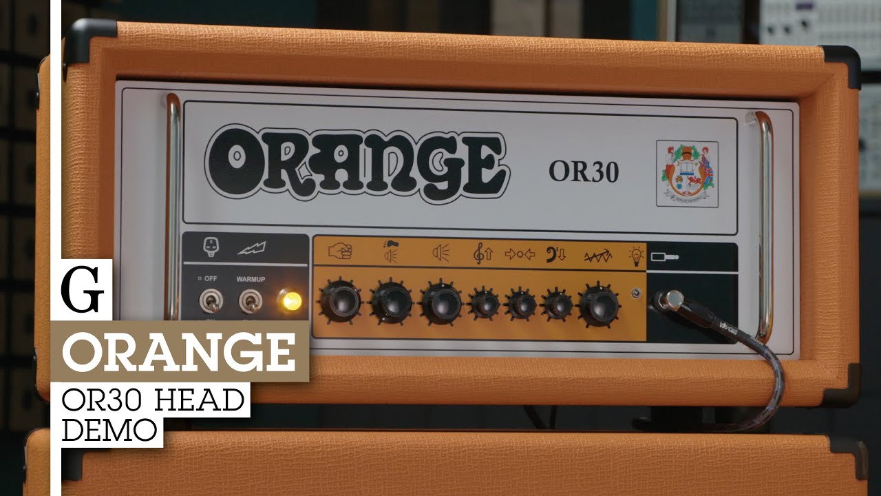 Orange OR30 Amp Head Demo