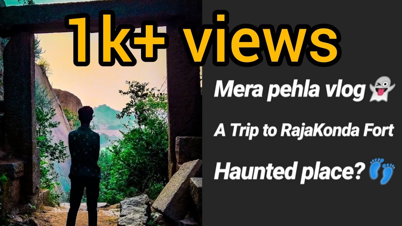 My First vlog | Haunted fort in Hyderabad ? | Akash the Hyderabadi