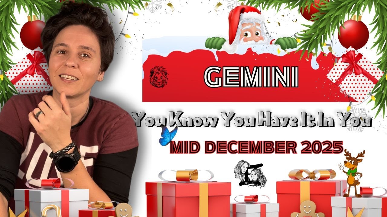GEMINI ♊︎ MID DECEMBER 2025 - 