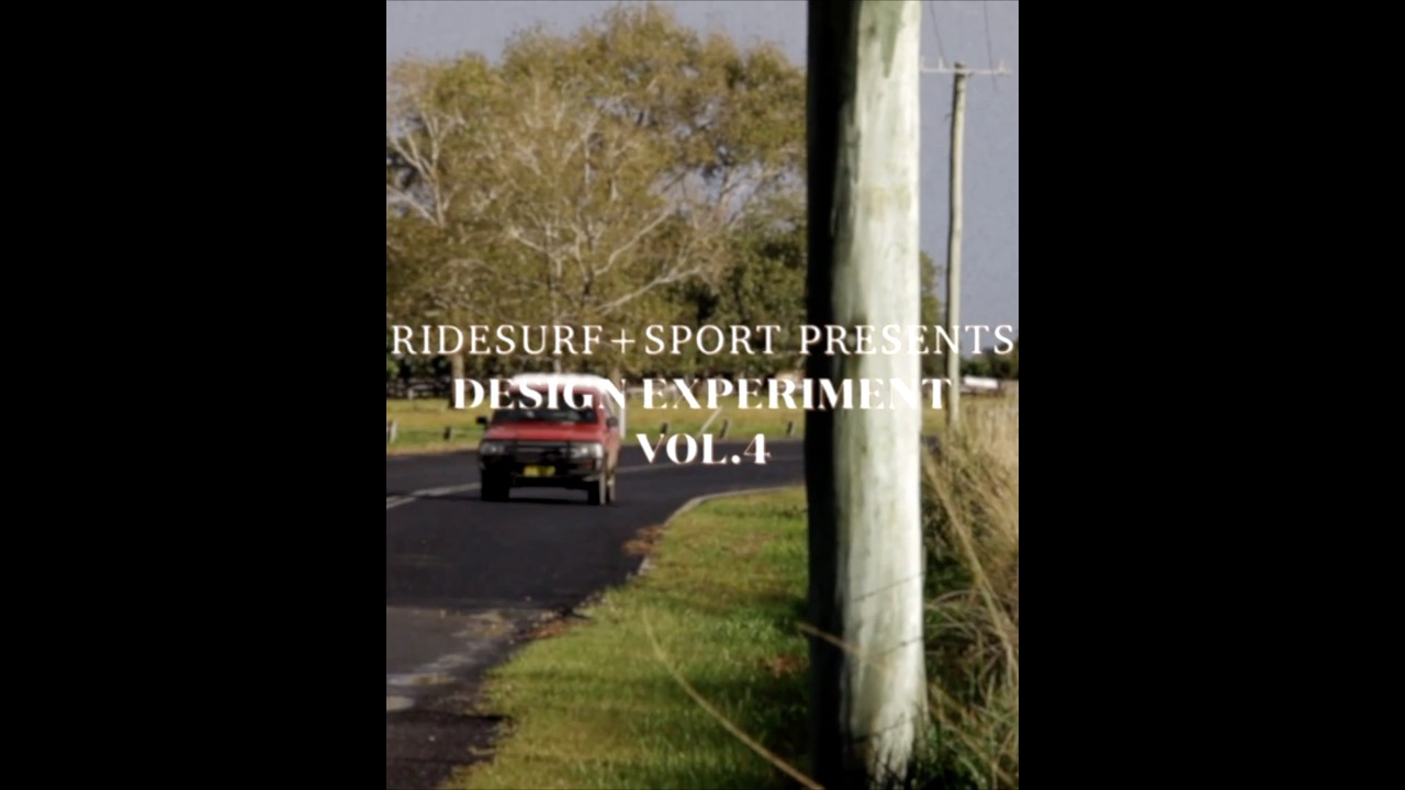 Design Experiment Vol.4 #RIDESURFANDSPORT #surf #surfing