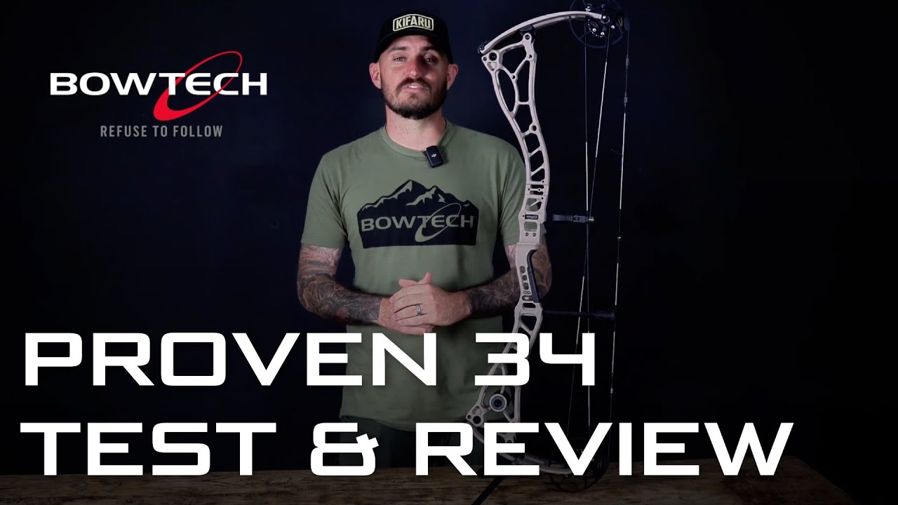 Bowtech Proven 34 - The most user friendly compound bow for 2025!