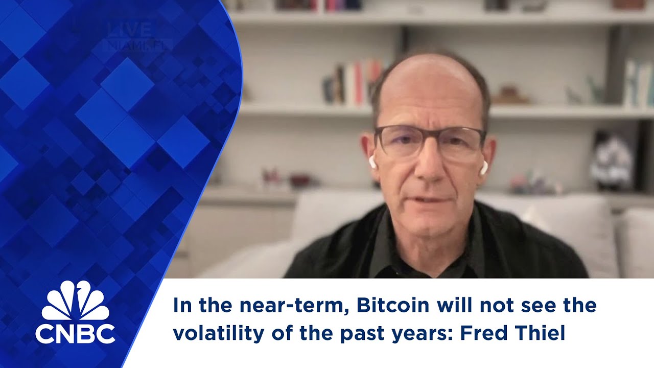 In the near-term, Bitcoin will not see the volatility of the past years: Fred Thiel