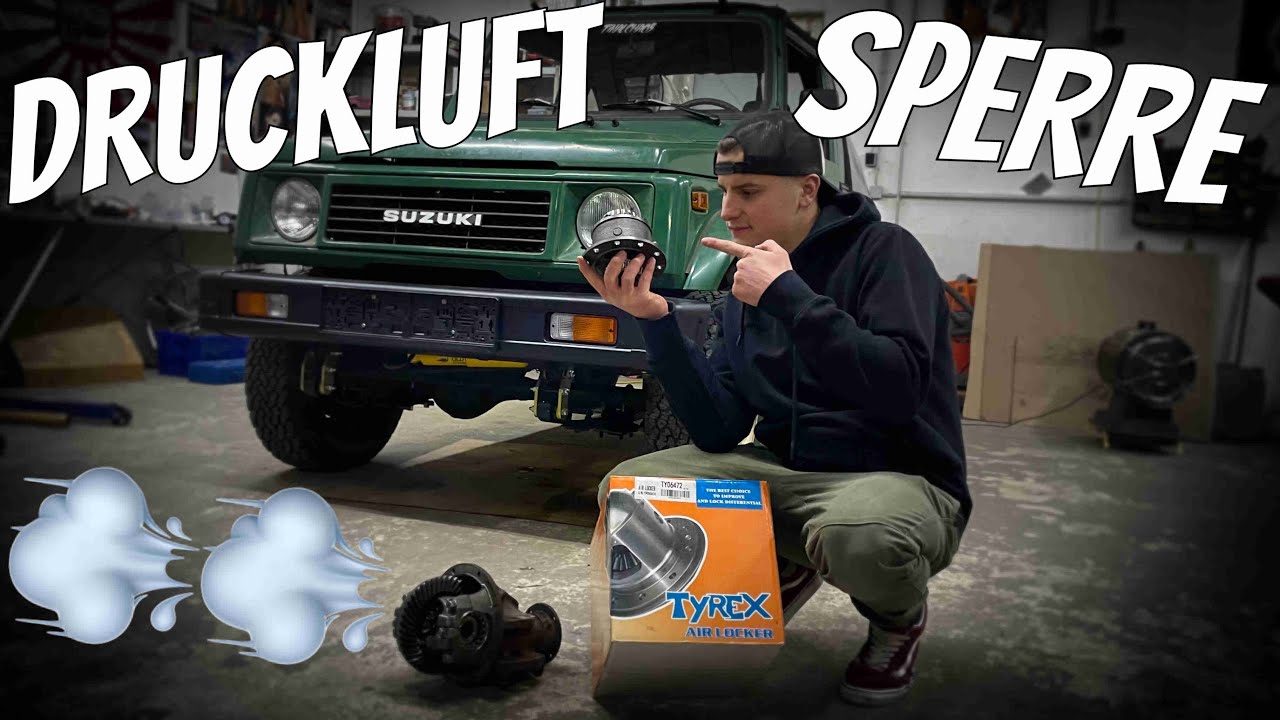 Einbau einer Druckluft-Sperre! | SUZUKI SAMURAI | JDM & DIRT
