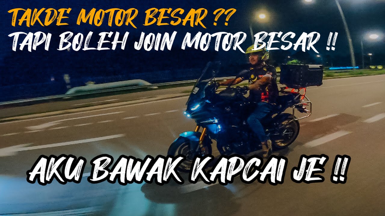 NGETEH CHAR KUEY TEOW GELANG PATAH | TAKDE MOTOR BESAR TAPI BOLEH JOIN MOTOR BESAR ?!!