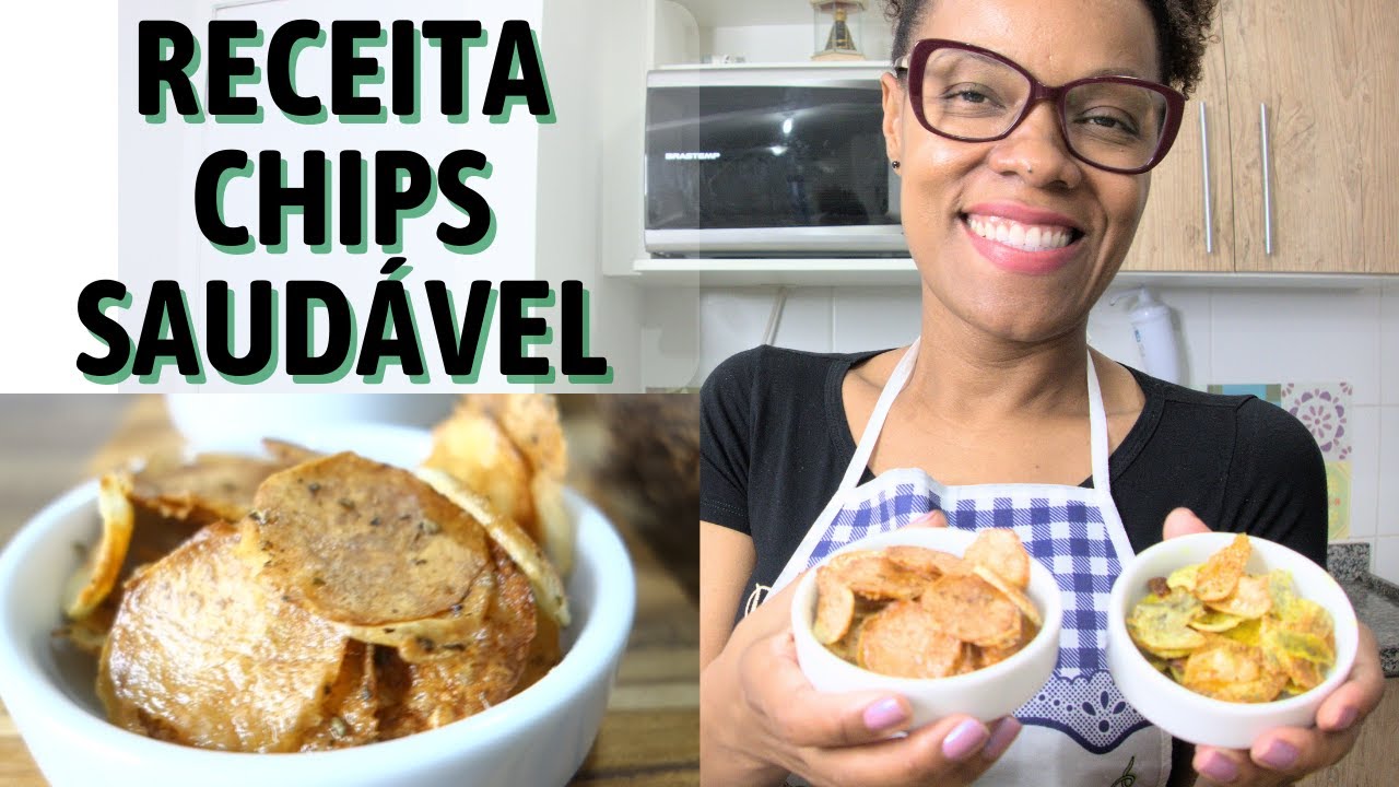 Receita Chips Vegano