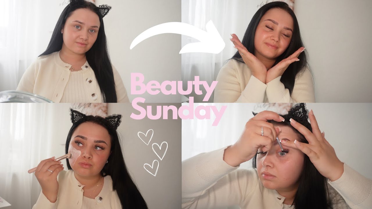 Beauty Sunday | Lashextensions, Augenbrauen,  Skincare 💞