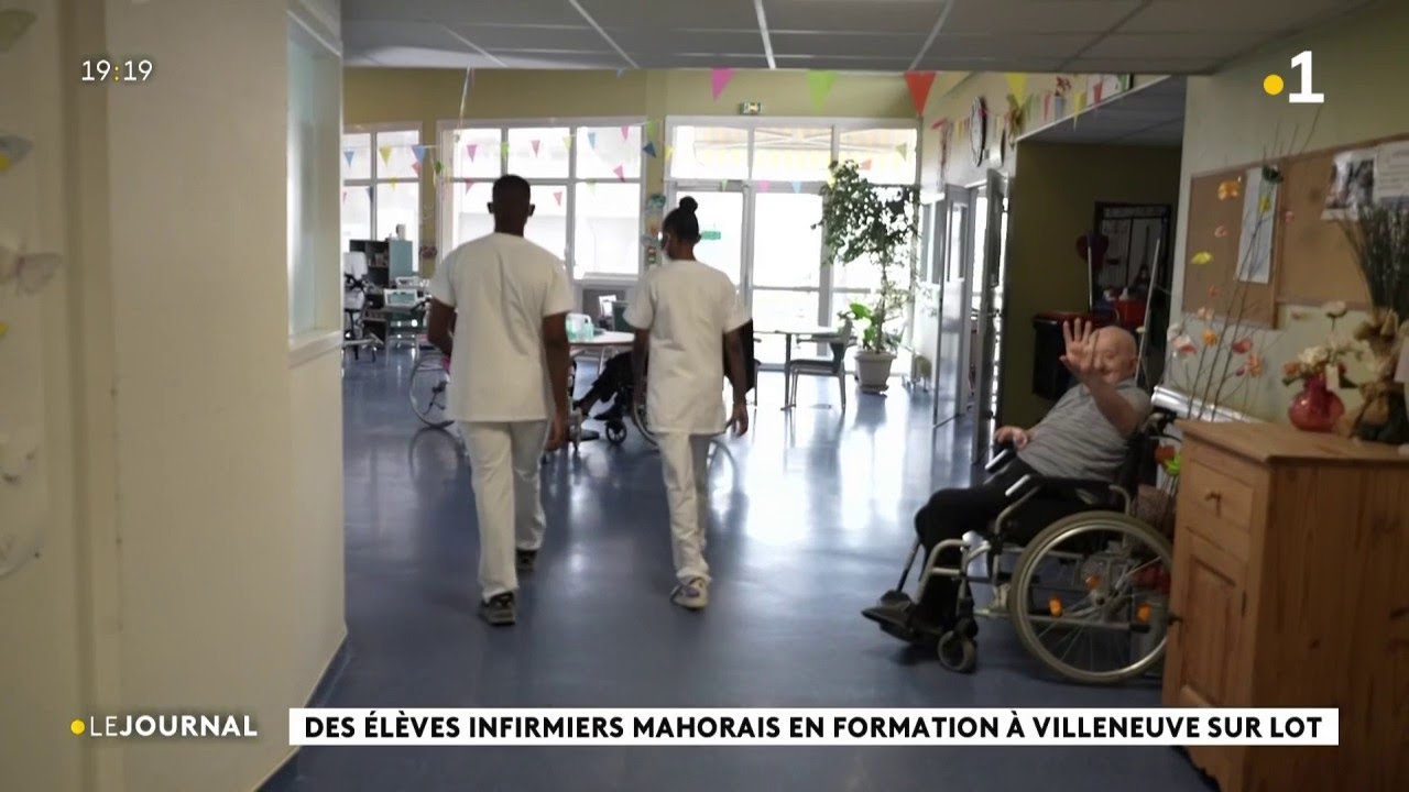 Des élèves infirmiers Mahorais en Formation à Villeneuve sur Lot