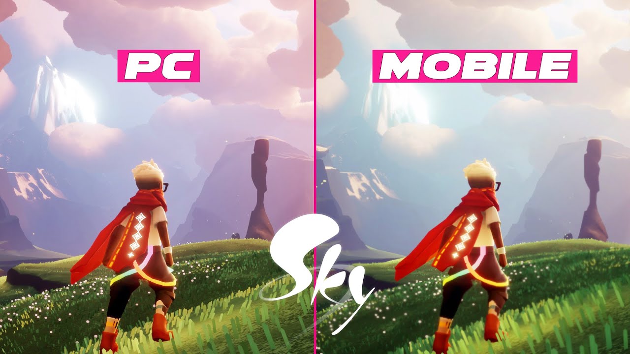 Sky Children of the Light (PC) vs (Mobile) Ultra Graphics Comparison ⚡| Sky CotL | Kakdamba