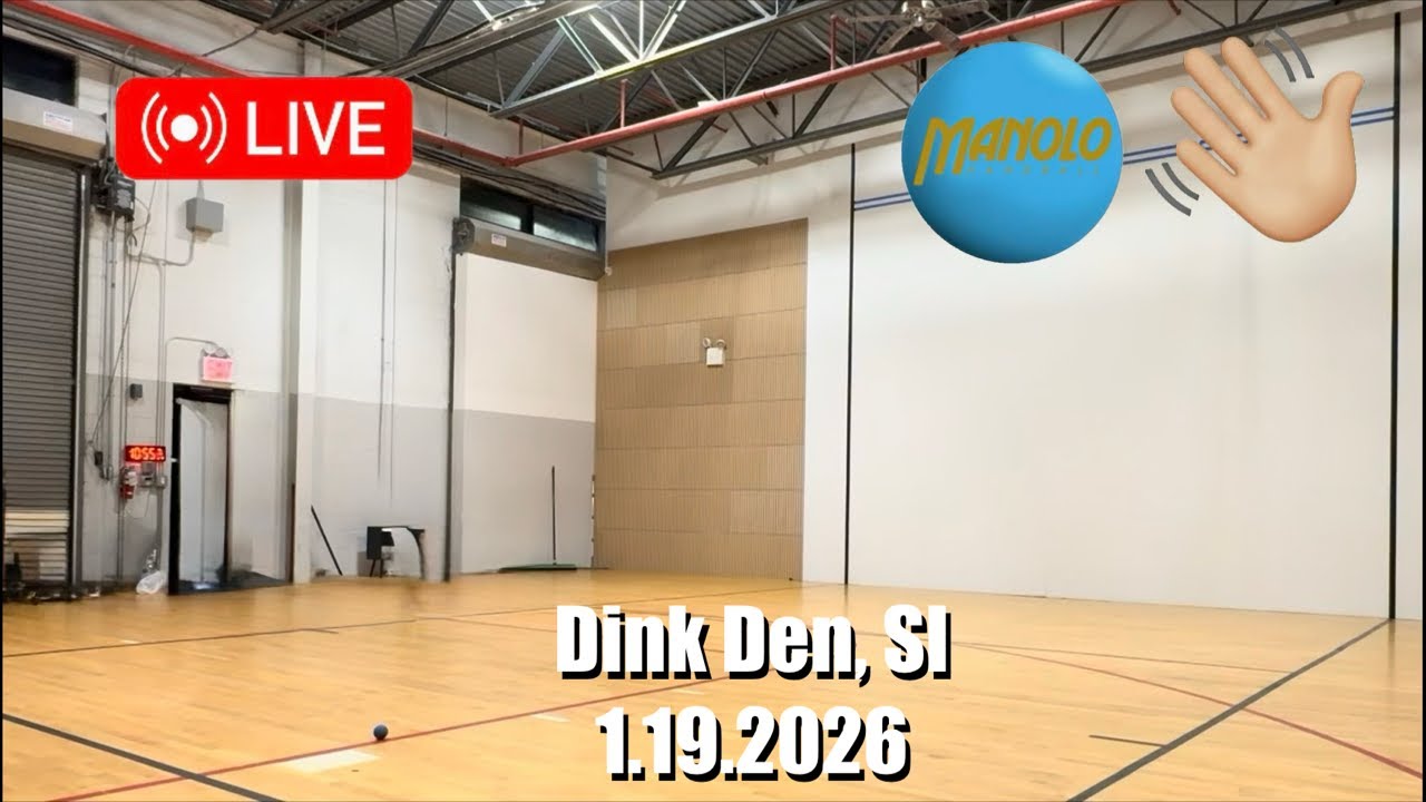 🎥Live 🔵👋🏼 @ Dink Den, SI [1.19.2026]