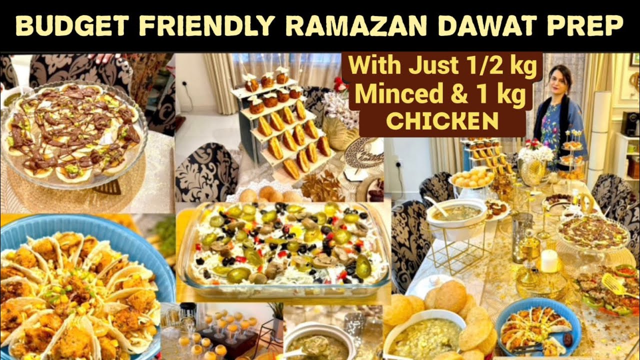 Budget Friendly Ramazan Dawat | How To Manage Ramazan Dawat | Best Ramazan Dawat | Niliz Cook Book