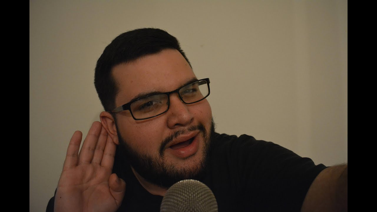 ASMR What did he say? Inaudible Whispering