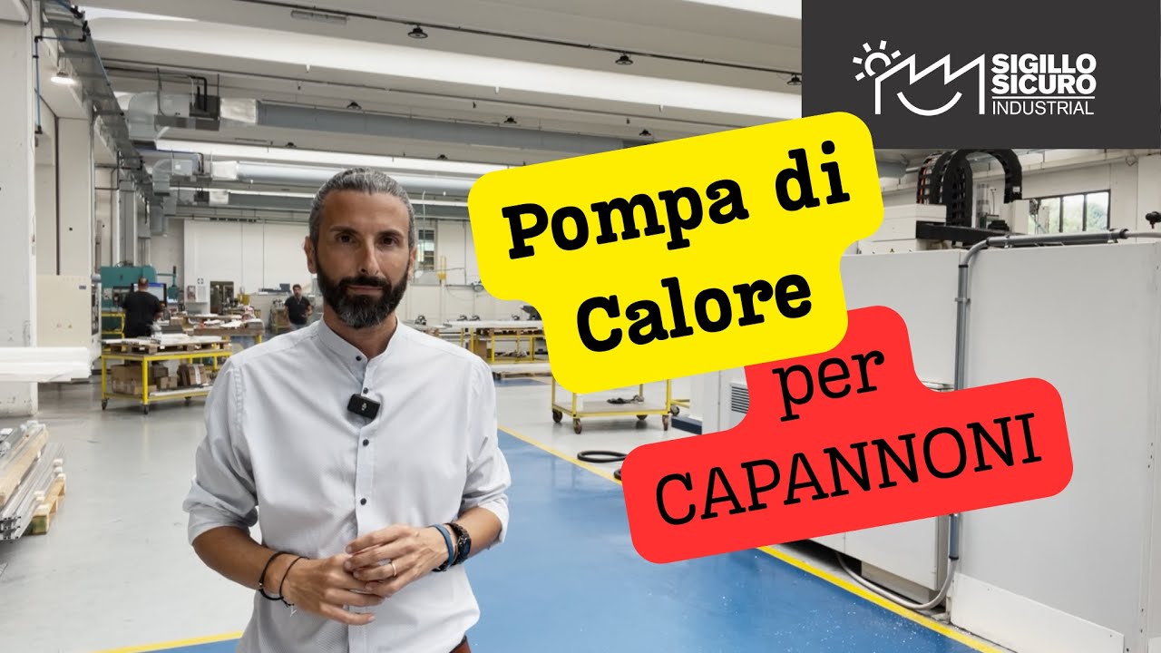 Pompa di calore per CAPANNONE industriale