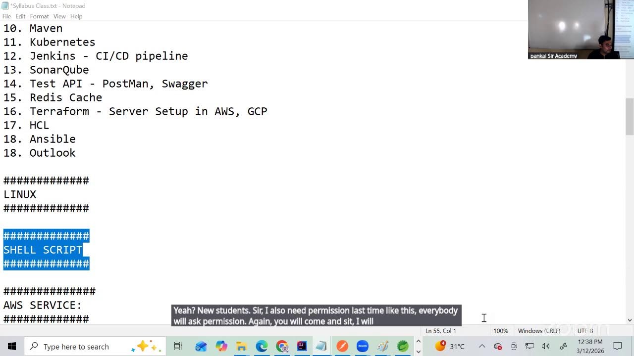 День 2 обсуждения программы курса: группа от 10 марта