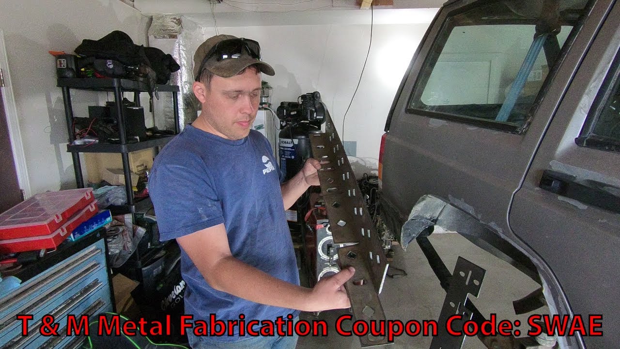 Jeep XJ rear section frame stiffeners T & M Metal Fab and repairing uni-body damage