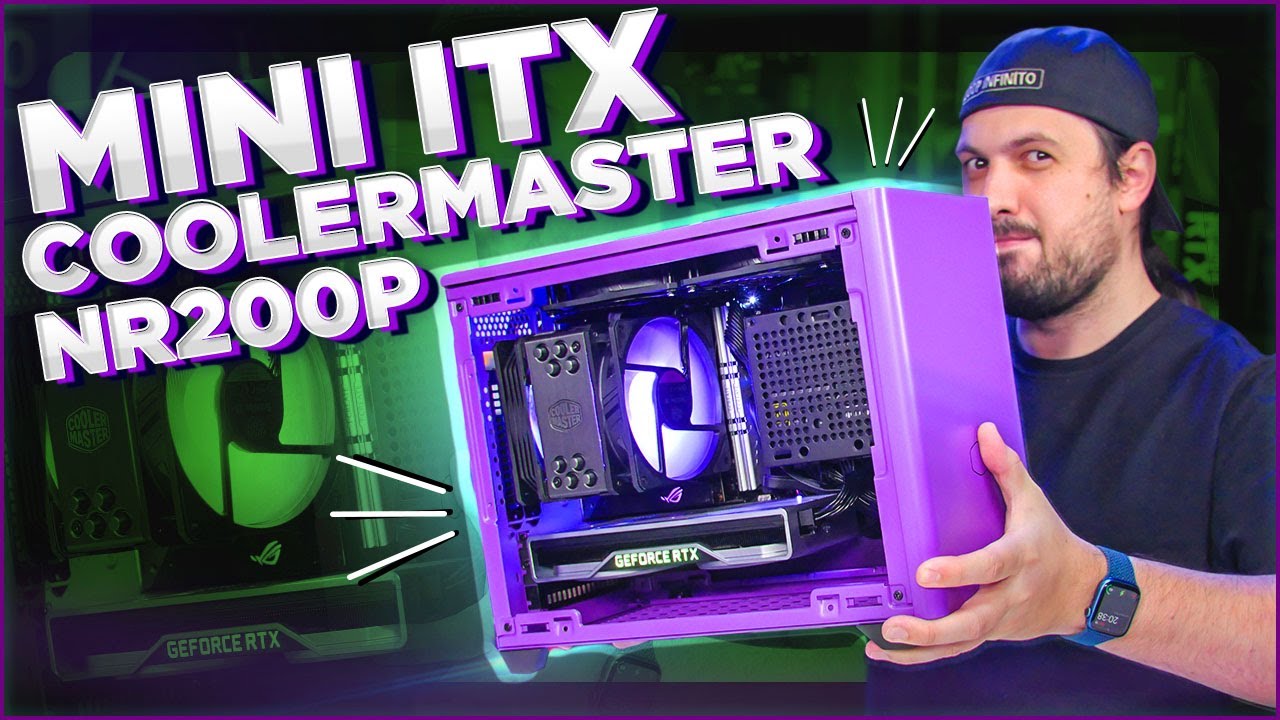 MONTANDO UM MINI PC COM O GABINETE NR200P!