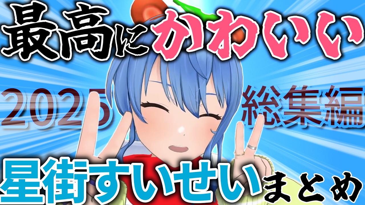 【総集編】すいちゃんは今年もかわいい…!! 2025年可愛いシーンまとめ【ホロライブ切り抜き/星街すいせい】