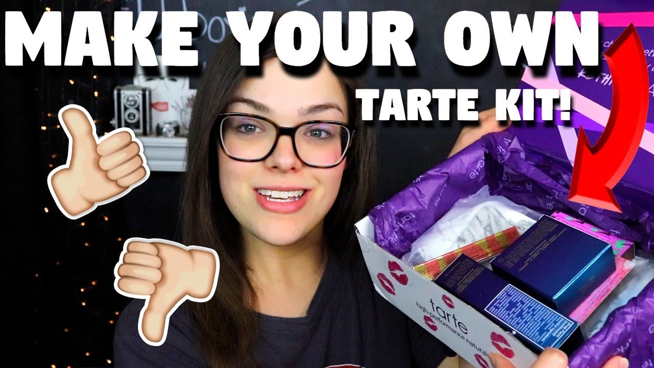 WAS IT FINALLY WORTH IT!? Make Your Own Tarte Kit Unboxing, Try On, And Review!
