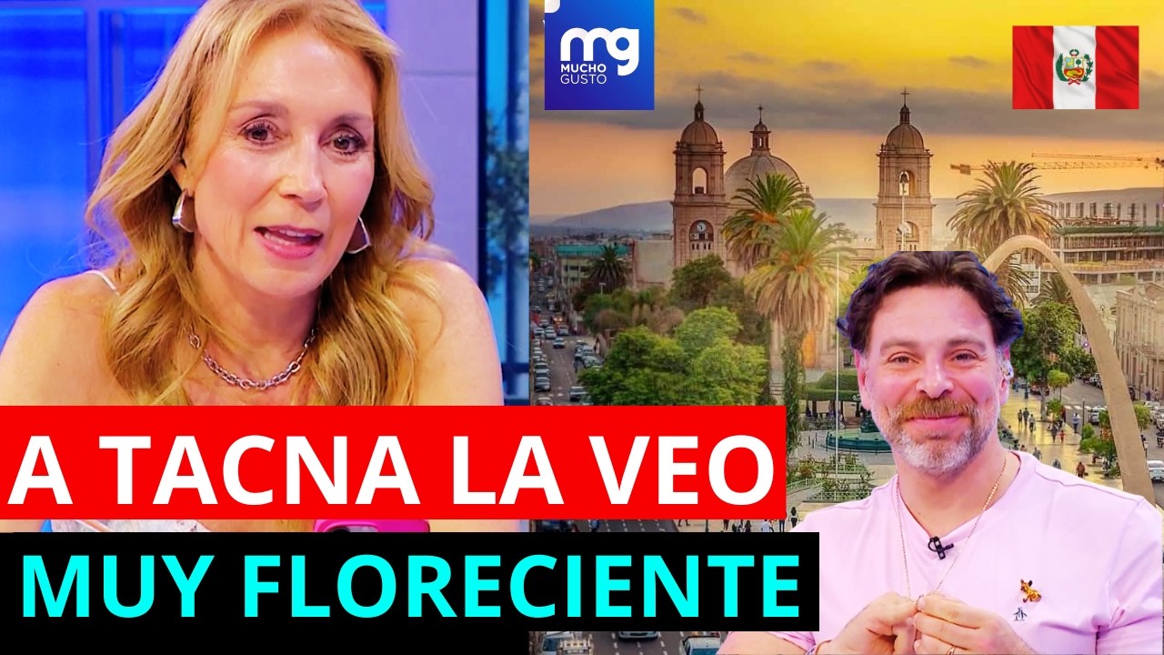 🎙Periodista Karen Doggenweiler elogia a TACNA
